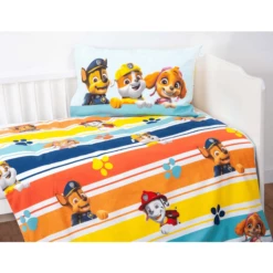 HERDING Flanellen Beddengoed Paw Patrol 100 X 135cm -Beddengoed Verkoopwinkel herding flanellen beddengoed paw patrol 100 x 135cm a388605 2