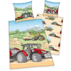 HERDING Flanellen Beddengoed Tractor 135 X 200 Cm 9 HERDING Flanellen Beddengoed Tractor 135 X 200 Cm -Beddengoed Verkoopwinkel herding flanellen beddengoed tractor 135 x 200 cm a388599 4