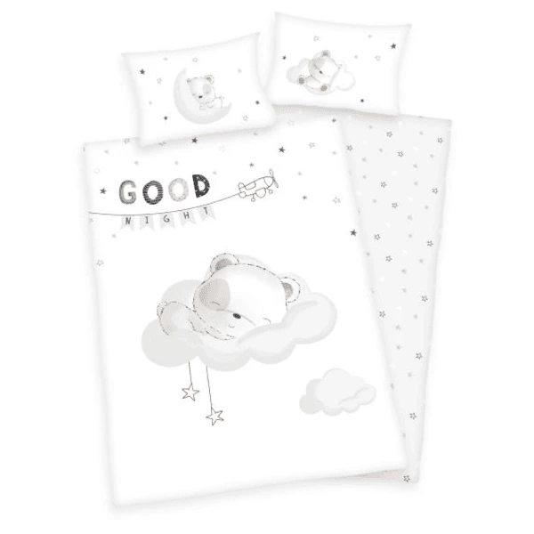 HERDING Flanellen Sleepi Bedlinnen Ng Little Bear 100 X 135 Cm 1 HERDING Flanellen Sleepi Bedlinnen Ng Little Bear 100 X 135 Cm