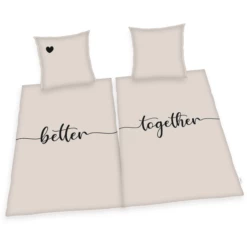 HERDING HOME Partner Bedlinnen Better Together 135 X 200 Cm -Beddengoed Verkoopwinkel herding home partner bedlinnen better together 135 x 200 cm a310771 2