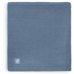 Jollein Deken Basic Jeans Blauw 100 X 150 Cm -Beddengoed Verkoopwinkel jollein deken basic jeans blauw 100 x 150 cm a325630 3