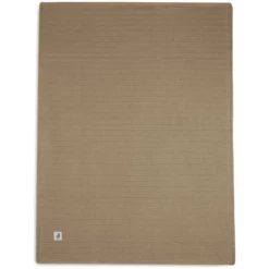 Jollein Dekenwieg 75x100cm Zuiver Gebreid Biscuit/ Velvet -Beddengoed Verkoopwinkel jollein dekenwieg 75x100cm zuiver gebreid biscuit velvet a384710 1