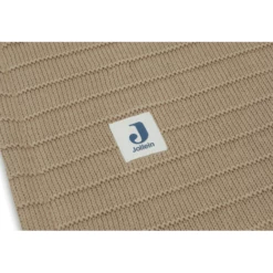 Jollein Dekenwieg 75x100cm Zuiver Gebreid Biscuit/ Velvet -Beddengoed Verkoopwinkel jollein dekenwieg 75x100cm zuiver gebreid biscuit velvet a384710 3