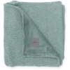 Jollein Gebreide Deken River Gebreid Essenkoraal Green Fleece 75 X 100 Cm