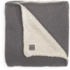 Jollein Gebreide Deken Teddy Bliss Stormgrijs 100 X 150 Cm