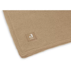 Jollein Knuffeldeken Ledikant 100x150cm Basic Gebreid Koekje/Fleece -Beddengoed Verkoopwinkel jollein knuffeldeken ledikant 100x150cm basic gebreid koekje fleece a384712 3