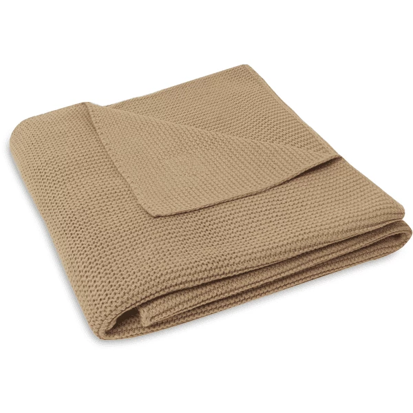 Jollein Knuffeldeken Wiegdeken 75x100cm Basic Knit Biscuit 5 Jollein Knuffeldeken Wiegdeken 75x100cm Basic Knit Biscuit - Afbeelding 5