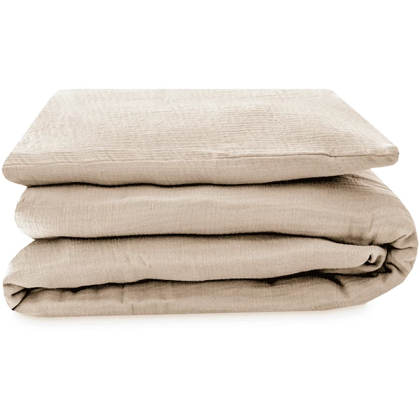 JULIUS ZÖLLNER Beddengoed Mousseline Sand 80 X 80 Cm 2 JULIUS ZÖLLNER Beddengoed Mousseline Sand 80 X 80 Cm - Afbeelding 2