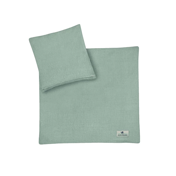 JULIUS ZÖLLNER Bedlinnen Terra Groen 80 X 80 Cm 1 JULIUS ZÖLLNER Bedlinnen Terra Groen 80 X 80 Cm