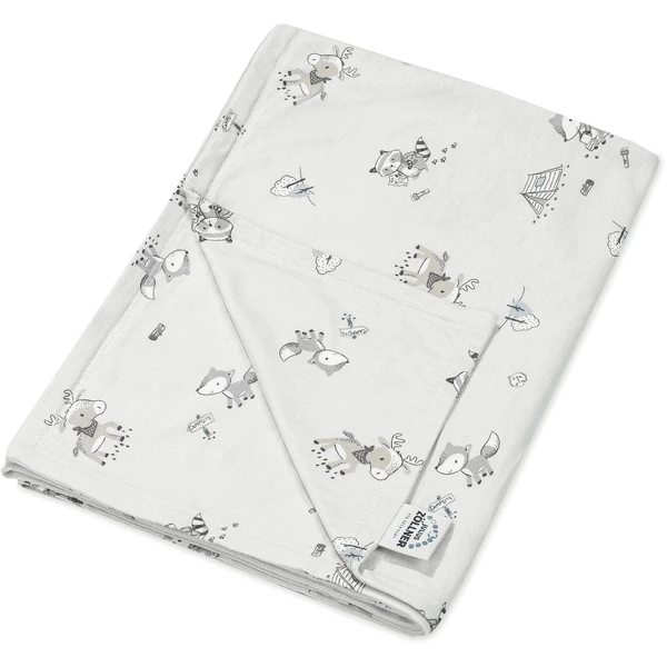 JULIUS ZÖLLNER Jersey Deken Vos & Eland 70 X 100 Cm 5 JULIUS ZÖLLNER Jersey Deken Vos & Eland 70 X 100 Cm - Afbeelding 5