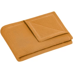 JULIUS ZÖLLNER Knuffeldoekje Mousseline Kaneel 70 X 100 Cm -Beddengoed Verkoopwinkel julius zoellner knuffeldoekje mousseline kaneel 70 x 100 cm a388642 4