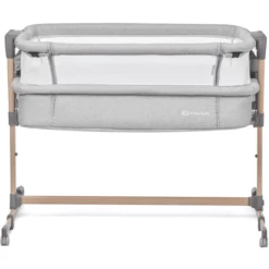 Kinderkraft Co-sleeper NESTE AIR Gray Wood -Beddengoed Verkoopwinkel kinderkraft co sleeper neste air gray wood a384836 2