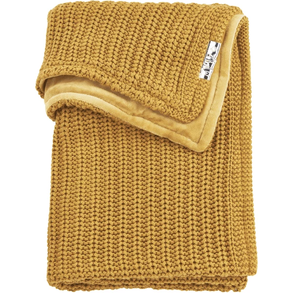 Meyco Babydeken Gebreid Visgraat Honing Goud Velvet 100 X 150 1 Meyco Babydeken Gebreid Visgraat Honing Goud Velvet 100 X 150