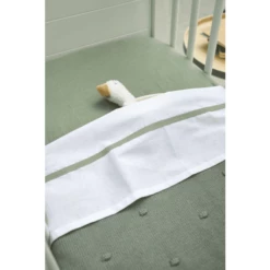 MEYCO Babydeken Klein Mini Knots Forest Green 75 X 100 Cm -Beddengoed Verkoopwinkel meyco babydeken klein mini knots forest green 75 x 100 cm a388560 2