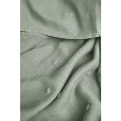 MEYCO Babydeken Klein Mini Knots Forest Green 75 X 100 Cm -Beddengoed Verkoopwinkel meyco babydeken klein mini knots forest green 75 x 100 cm a388560 4