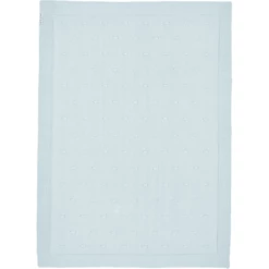 Meyco Babydeken Knopen Light Blauw 75 X 100 Cm -Beddengoed Verkoopwinkel meyco babydeken knopen light blauw 75 x 100 cm a359009 1