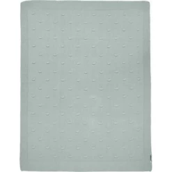Meyco Babydeken Stone Green 75 X 100 Cm -Beddengoed Verkoopwinkel meyco babydeken stone green 75 x 100 cm a328668 1