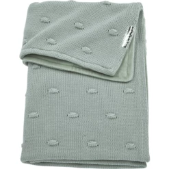 Meyco Babydeken Velvet Stone Green 100 X 150 Cm