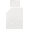 Meyco Ledikant Beddengoed 100 X 135 Cm Uni Off White