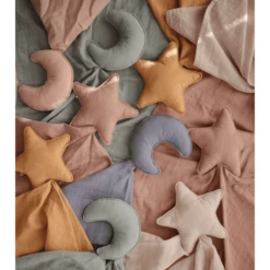 Mushie Knuffeldeken Mousseline Maan Tradewinds -Beddengoed Verkoopwinkel mushie knuffeldeken mousseline maan tradewinds a401237 2