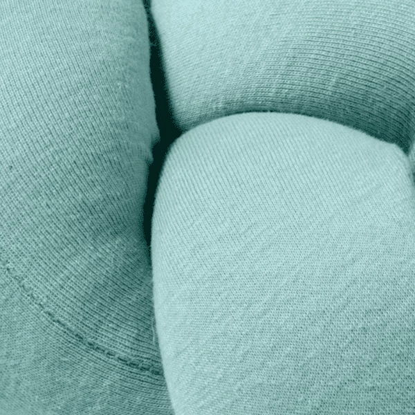 Nordic Coast Company Knot Kussen Jersey Mint 4 Nordic Coast Company Knot Kussen Jersey Mint - Afbeelding 4