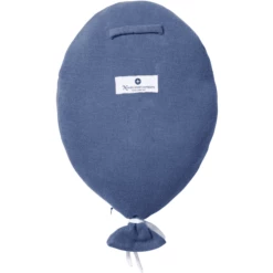 Nordic Coast Company Sierkussen Ballon " Welcome Little One" Blauw -Beddengoed Verkoopwinkel nordic coast company sierkussen ballon welcome little one blauw a412094 1