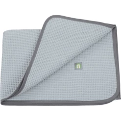 Odenwälder Knuffeldeken Wafel Piqué Arctisch Blauw