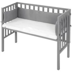 Roba Co-sleeper 2in1 Taupe 6 Roba Co-sleeper 2in1 Taupe -Beddengoed Verkoopwinkel roba co sleeper 2in1 taupe a308688 1