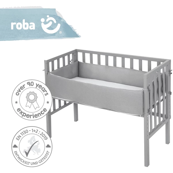 Roba Co-sleeper 2in1 Taupe 3 Roba Co-sleeper 2in1 Taupe - Afbeelding 3