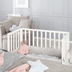 Roba Co-sleeper 2in1 Wit Style Grijs -Beddengoed Verkoopwinkel roba co sleeper 2in1 wit style grijs a308685 4