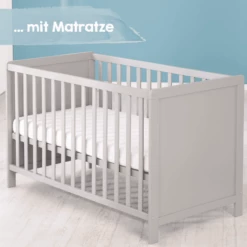 Roba Co-sleeper Taupe 60 X 120 Cm Met Matras -Beddengoed Verkoopwinkel roba co sleeper taupe 60 x 120 cm met matras a306330 4