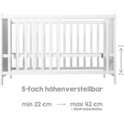Roba Co-sleeper Wit 60 X 120 Cm 9 Roba Co-sleeper Wit 60 X 120 Cm -Beddengoed Verkoopwinkel roba co sleeper wit 60 x 120 cm a286634 4