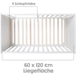Roba Co-sleeper Wit 60 X 120 Cm Met Safe Asleep Matras -Beddengoed Verkoopwinkel roba co sleeper wit 60 x 120 cm met safe asleep matras a349555 3