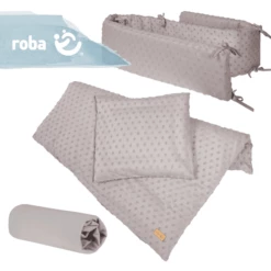 Roba Geschenkset BIO Jersey Slapen Small Lil Planet Grijs -Beddengoed Verkoopwinkel roba geschenkset bio jersey slapen small lil planet grijs a307781 4