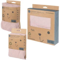 Roba Geschenkset BIO Jersey Slapen Small Lil Planet Roze -Beddengoed Verkoopwinkel roba geschenkset bio jersey slapen small lil planet roze a307714 4