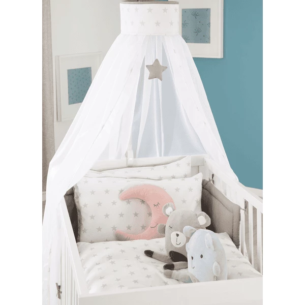 Roba Kinderbedovertrekset 4-delig Sterren & Stippen 100 X 135 Cm 4 Roba Kinderbedovertrekset 4-delig Sterren & Stippen 100 X 135 Cm - Afbeelding 4