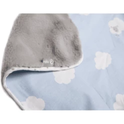 Roba Knuffeldeken 80 X 80 Cm Kleine Wolk Blauw -Beddengoed Verkoopwinkel roba knuffeldeken 80 x 80 cm kleine wolk blauw a245810 4