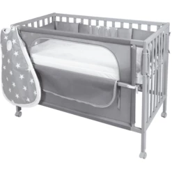 Roba Room Bed Co-sleeper Safe Asleep® Little Stars