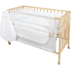 Roba Room Bed Co-sleeper Safe Asleep® Sterrenmagie Natuur
