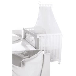 Roba Room Bed Co-sleeper Wit Fox & Bunny -Beddengoed Verkoopwinkel roba room bed co sleeper wit fox bunny a162404 4