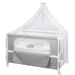 Roba Room Bed Co-sleeper Wit Happy Cloud -Beddengoed Verkoopwinkel roba room bed co sleeper wit happy cloud a245828 2