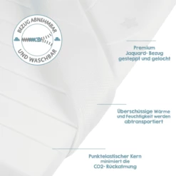 Roba Wieg Matras Veilig Slapen AIR BALANCE PLUS 45x90 -Beddengoed Verkoopwinkel roba wieg matras veilig slapen air balance plus 45x90 a304733 2