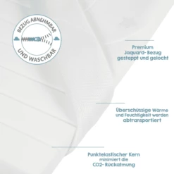 Roba Wiegenmatras Veilig In Slaap AIR BALANCE PLUS 40x90 -Beddengoed Verkoopwinkel roba wiegenmatras veilig in slaap air balance plus 40x90 a304730 4