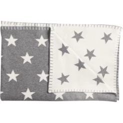 Schardt Baby-deken 95 X 120 Cm Big Star Grijs -Beddengoed Verkoopwinkel schardt baby deken 95 x 120 cm big star grijs a205834 2