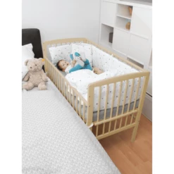 Schardt Co-sleeper Micky Plus Natuur Gelakt -Beddengoed Verkoopwinkel schardt co sleeper micky plus natuur gelakt a331245 4