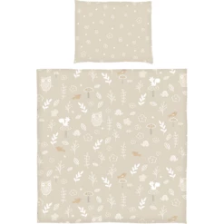 SONNE Beddengoed Taupe 80 X 80 Cm