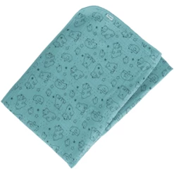 Sterntaler Mousseline Knuffeldeken Elia Donker Turquoise 120 X 120 Cm