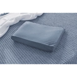 THERALINE Kinderkussen Gemêleerd Blauw/grijs Bamboo Collectie -Beddengoed Verkoopwinkel theraline kinderkussen gemeleerd blauw grijs bamboo collectie a360703 1