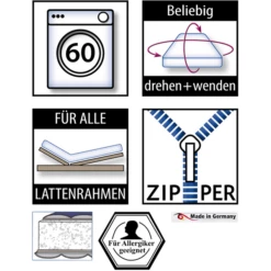 TiCAA Kinder Matras MedAllergen 80 X 160 Cm -Beddengoed Verkoopwinkel ticaa kinder matras medallergen 80 x 160 cm a327490 4