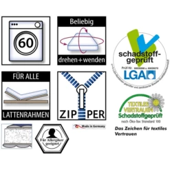 TICAA Kindermatras MedAllergen 90x200cm -Beddengoed Verkoopwinkel ticaa kindermatras medallergen 90x200cm a042710 3